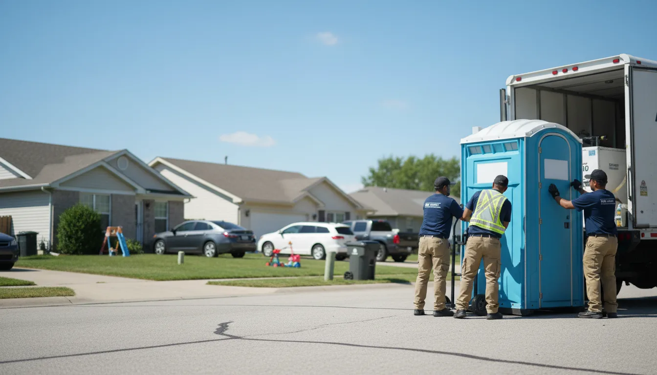 Standard Porta Potty Rentals in Kewaskum, WI near me